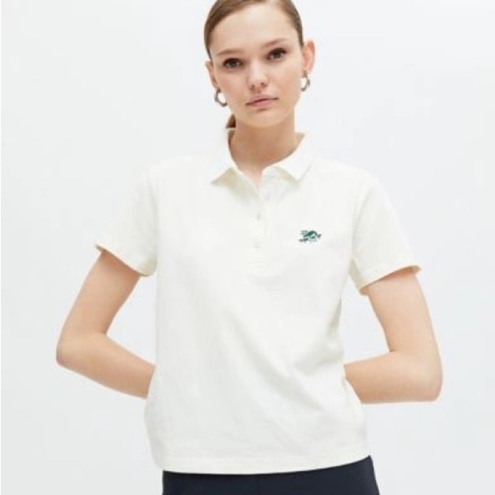 BDG Banks Polo in Ivory